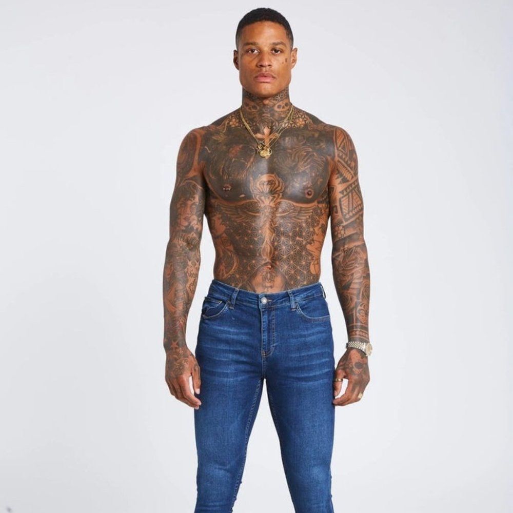 NEW Legend 28/28 Spray on Skinny Jeans Midnight Navy